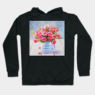 Pink Rose Hoodie